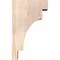 Ekena Millwork Mediterranean Smooth Corbel, Douglas Fir, 5 1/2"W x 12"D x 20"H COR06X12X20MED00SDF - alternate 3